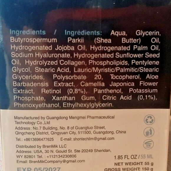 Remedial Pax Day & Night Retinol Collagen Moisturizer Face Cream 1.85oz. - Picture 2 of 2
